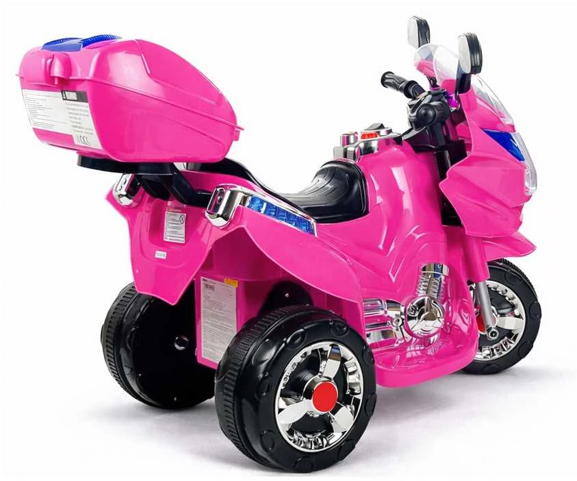 Lean Cars Akumuliatorinis rožinis motociklas HC8051