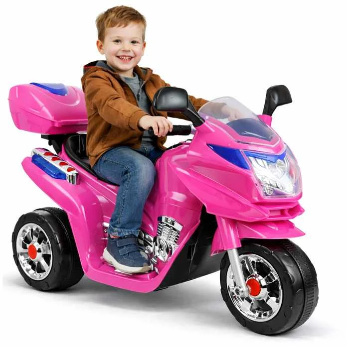 Lean Cars Akumuliatorinis rožinis motociklas HC8051
