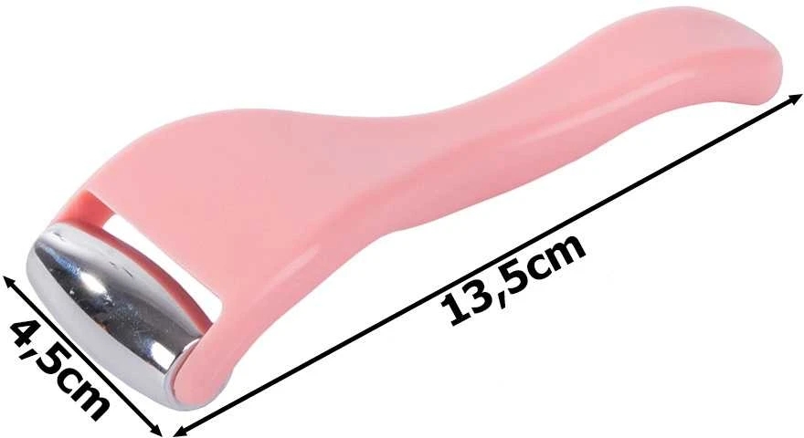 Veido ir kūno masažuoklis su dviem besisukančiomis galvutėmis, 13 cm