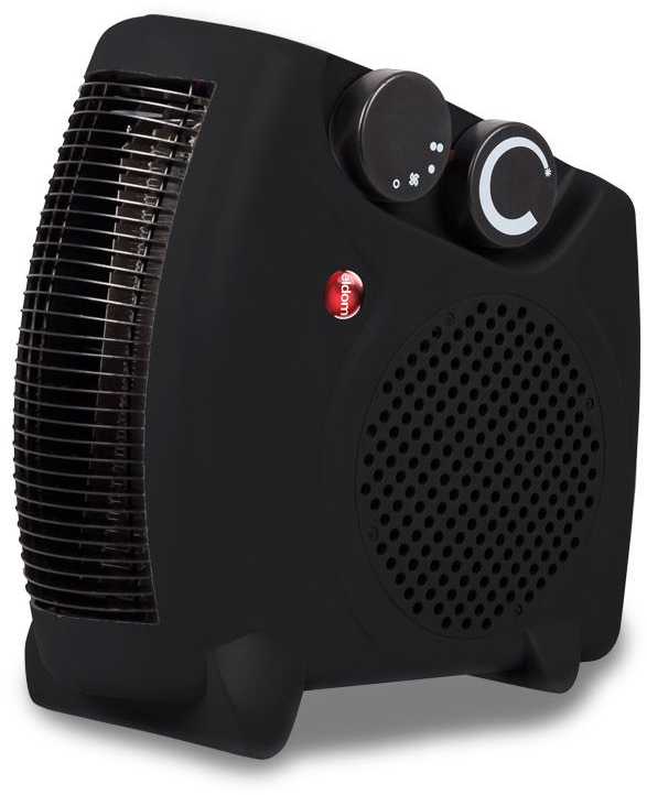 Fan heater top radiator Farelka 2000W ELDOM HL8C juodas