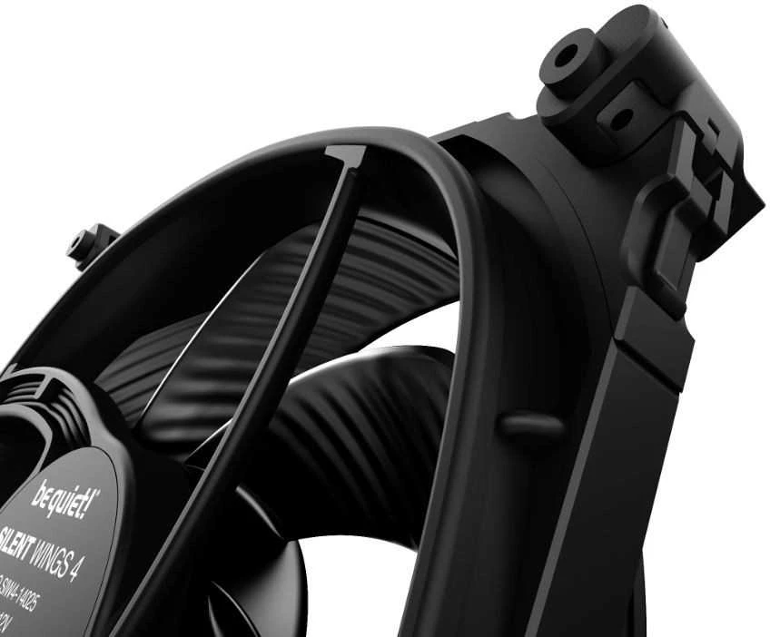 Be Quiet! Korpuso ventiliatorius SILENT WINGS PRO 4, 140mm PWM