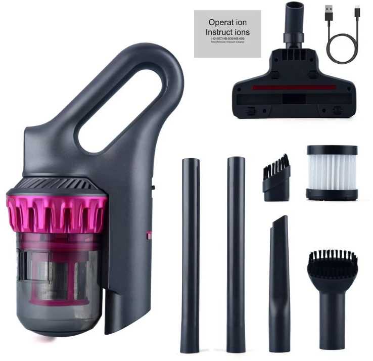 Vertikalus belaidis dulkių siurblys 2in1 100W su HEPA filtru