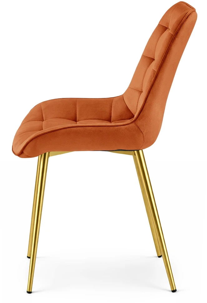 Leobert Vidaus kėdė BERA, varinė, 87 × 53 × 60 cm