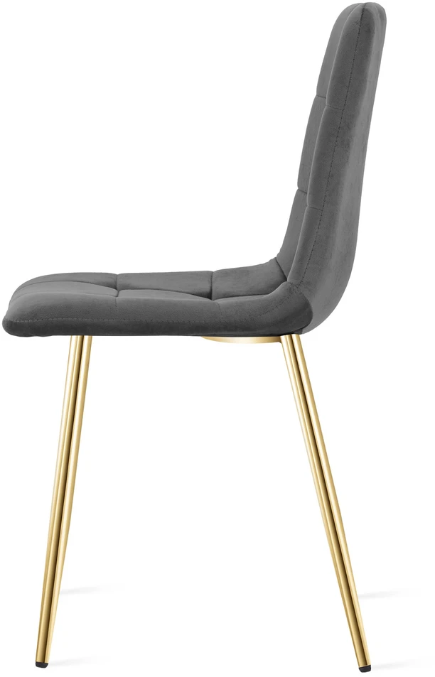 Vidaus kėdė KARA, tamsiai pilka, 87 cm