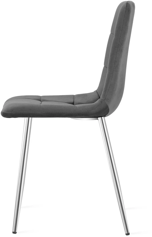Vidaus kėdė KARA, tamsiai pilka, 87 cm