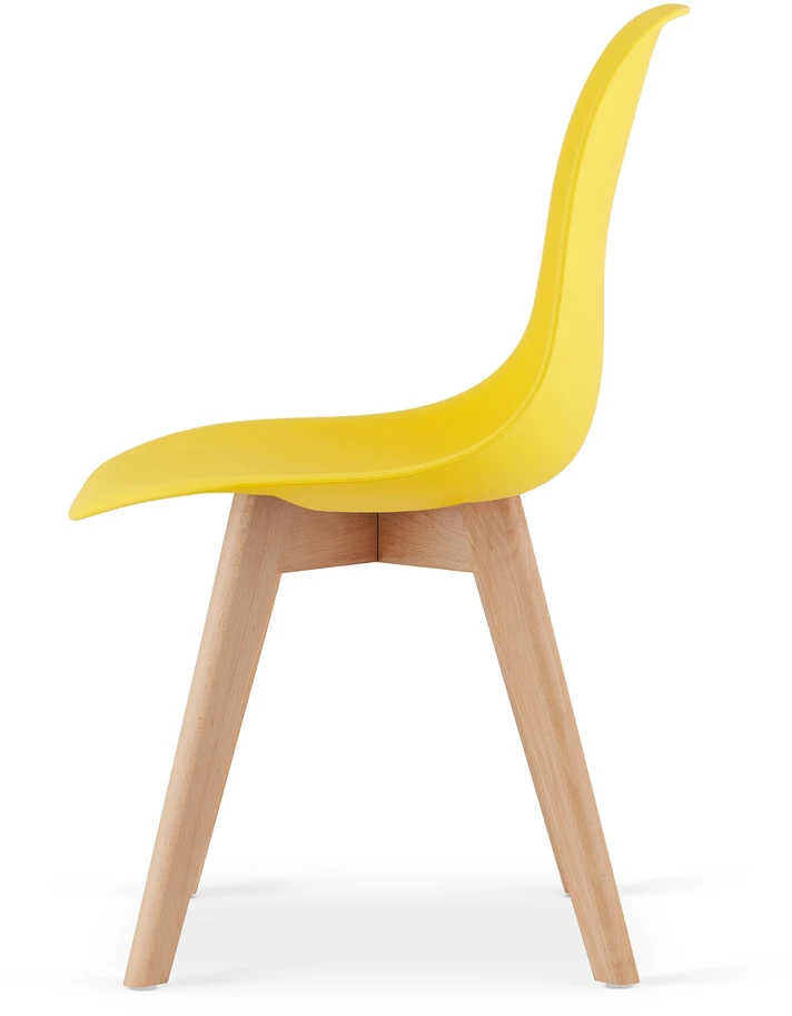 Valora Vidaus kėdė KITO, geltona, 80 cm, 2 vnt.