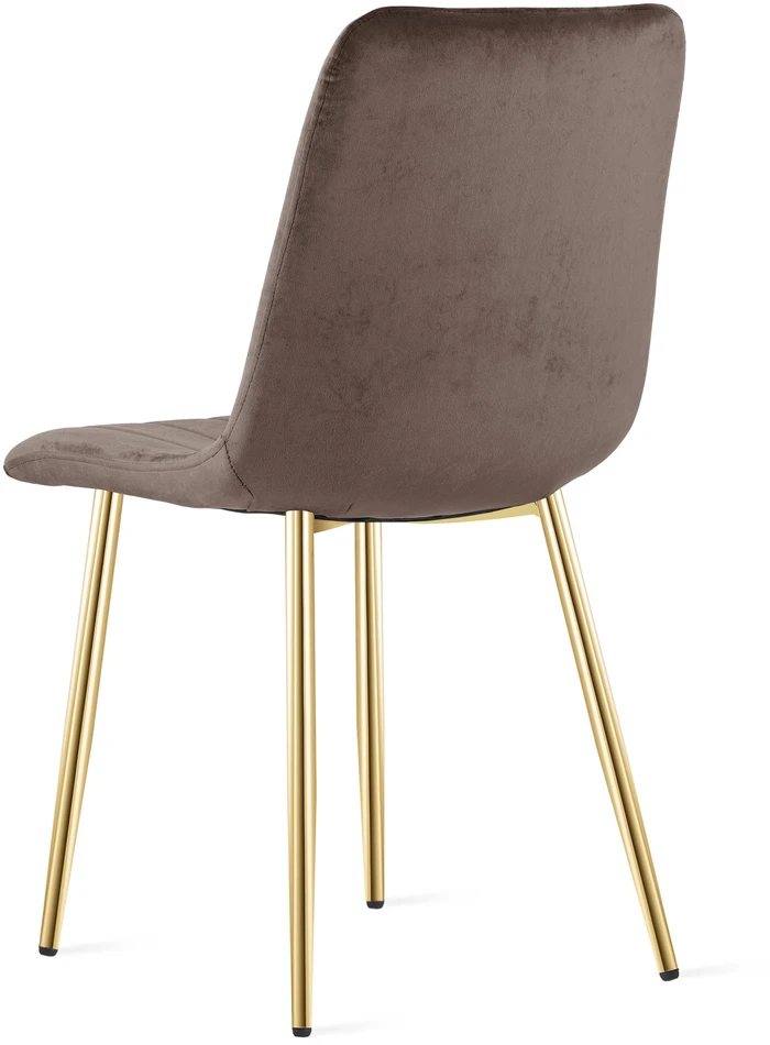 Vidaus kėdė LAVA, tamsiai ruda, 86 cm, 2 vnt.