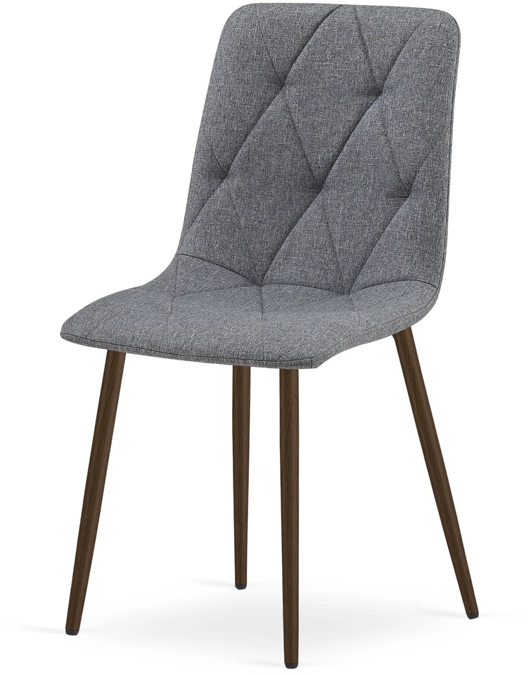 Vidaus kėdė LIBRA, tamsiai pilka, 87 cm