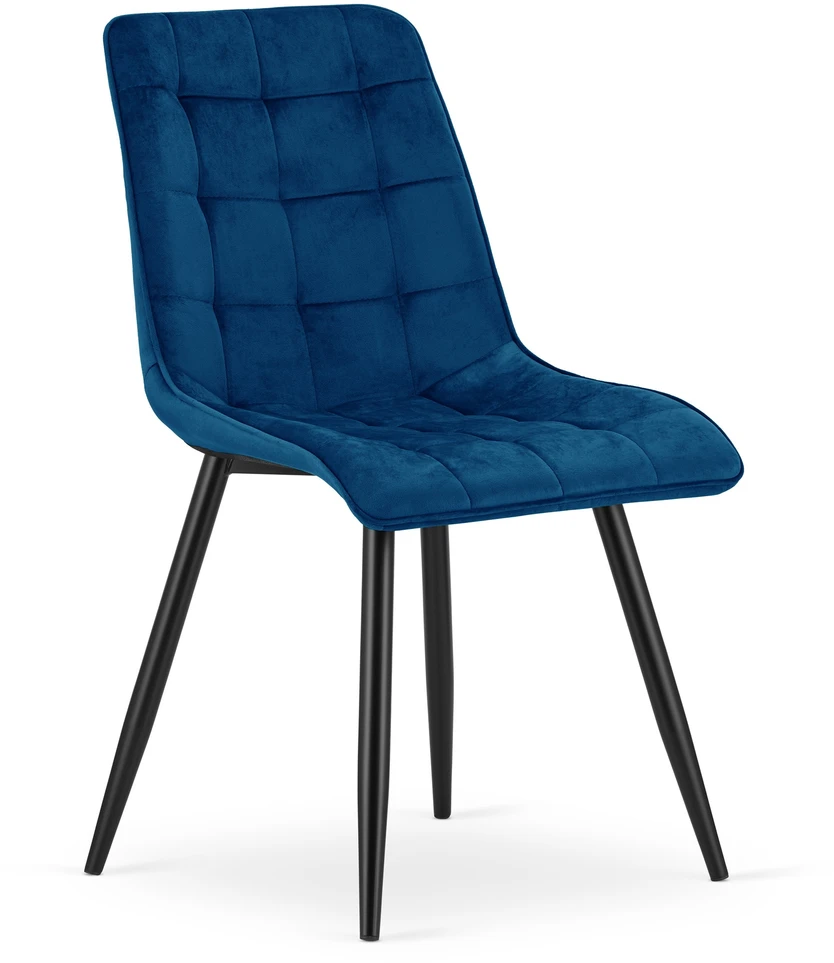 Leobert Vidaus kėdės SPLIT, tamsiai mėlynos, 3 vnt.