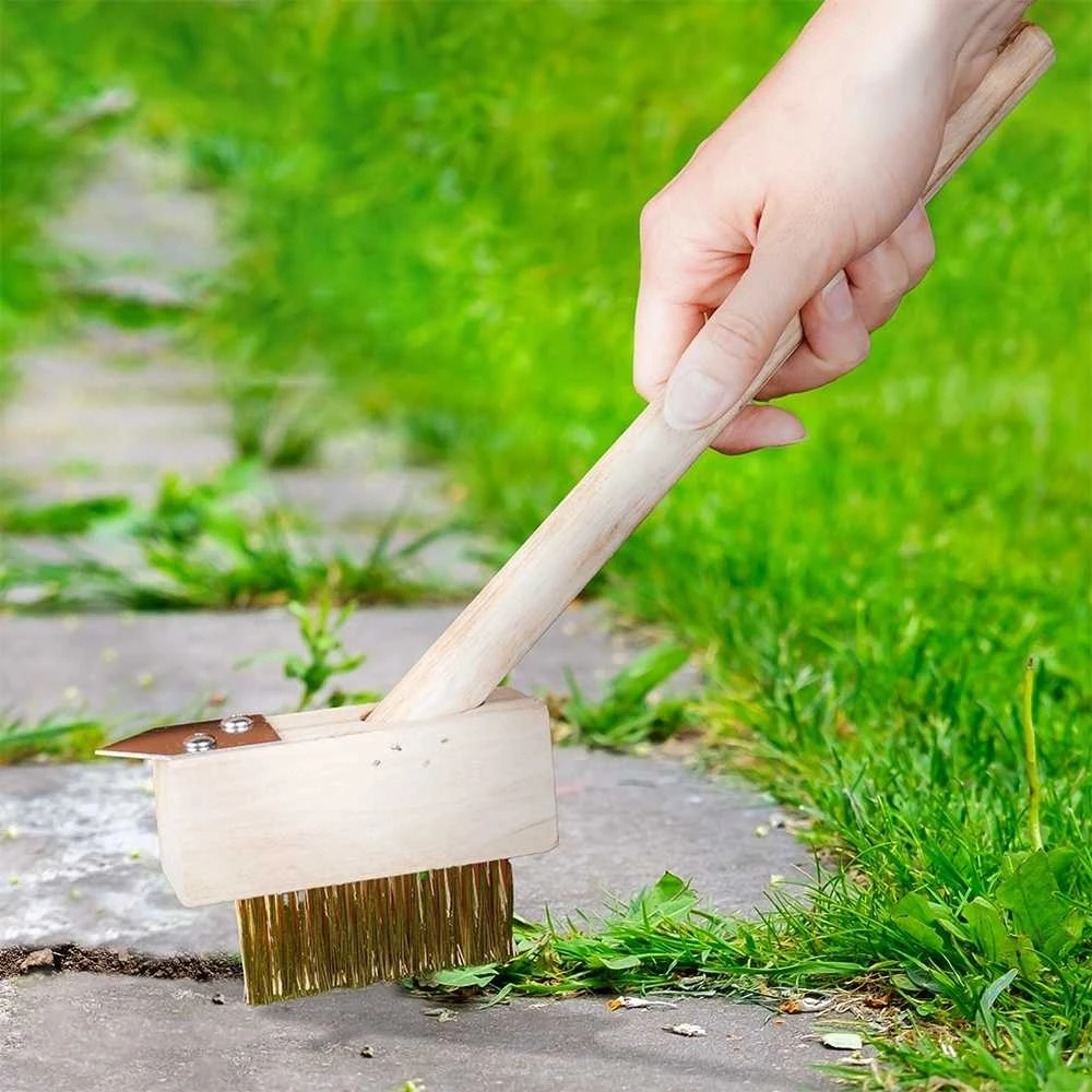 KOOPMAN ProGarden Pinta šepetys su grandikliu 35 cm pavasarinėms piktžolėms