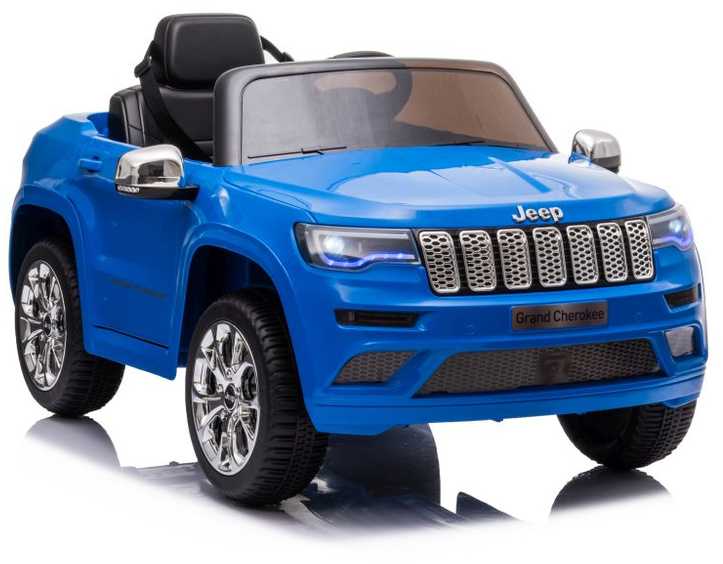 Lean Cars Vienvietis elektromobilis vaikams Jeep Grand Cherokee JJ2055, mėlynas