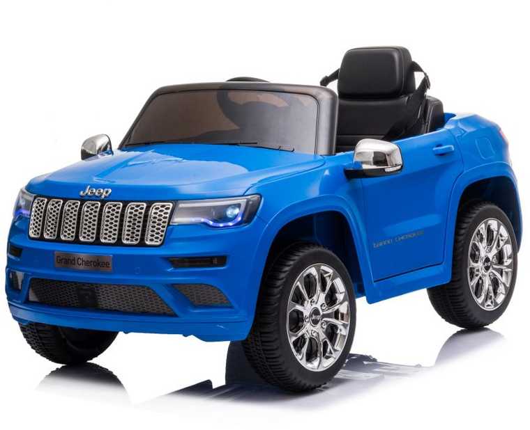 Lean Cars Vienvietis elektromobilis vaikams Jeep Grand Cherokee JJ2055, mėlynas