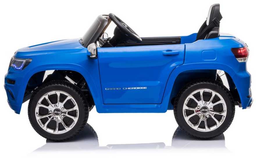Lean Cars Vienvietis elektromobilis vaikams Jeep Grand Cherokee JJ2055, mėlynas