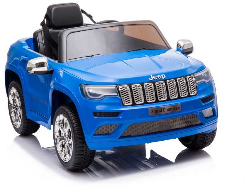 Lean Cars Vienvietis elektromobilis vaikams Jeep Grand Cherokee JJ2055, mėlynas
