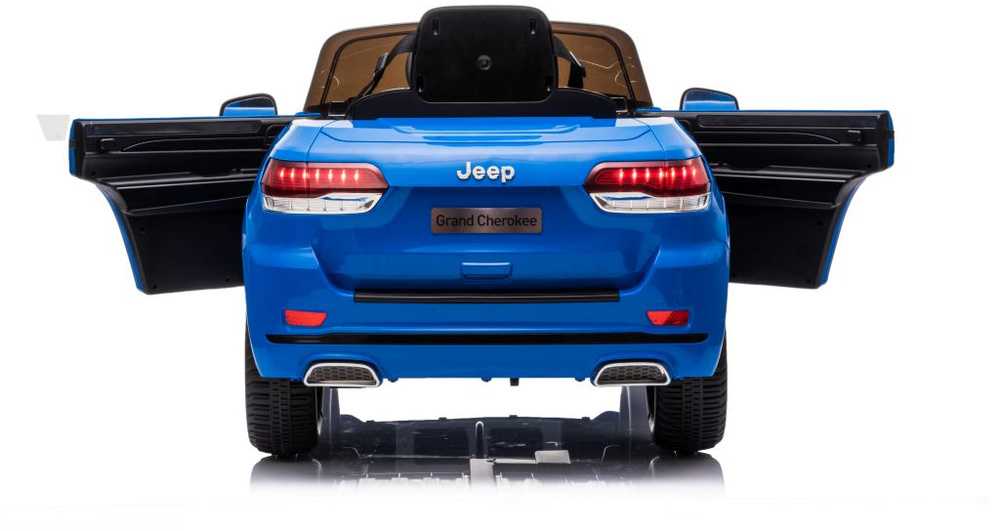 Lean Cars Vienvietis elektromobilis vaikams Jeep Grand Cherokee JJ2055, mėlynas