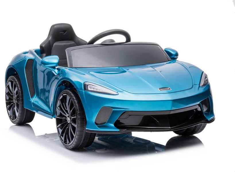 Lean Cars Vienvietis elektromobilis vaikams McLaren GT 12V, mėlynas blizgus