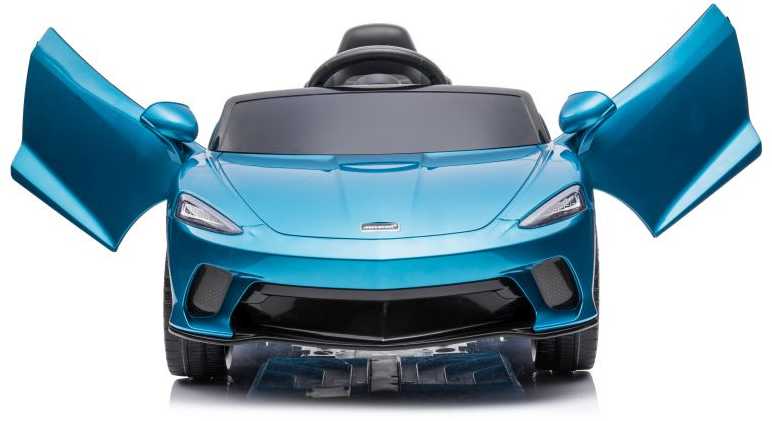 Lean Cars Vienvietis elektromobilis vaikams McLaren GT 12V, mėlynas blizgus