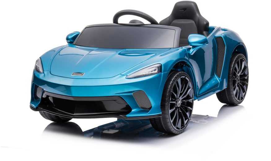 Lean Cars Vienvietis elektromobilis vaikams McLaren GT 12V, mėlynas blizgus