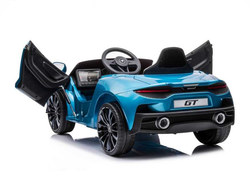 Lean Cars Vienvietis elektromobilis vaikams McLaren GT 12V, mėlynas blizgus