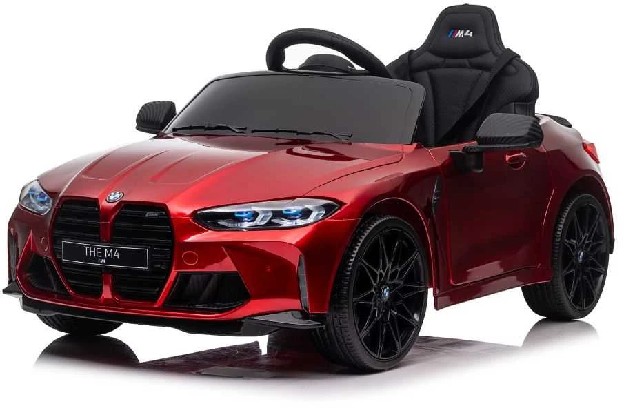 Vienvietis vaikiškas elektromobilis Lean cars BMW M4, raudonas