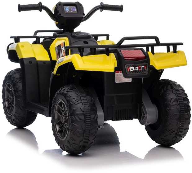 Lean Cars Elektrinis keturratis JC915 geltonos spalvos