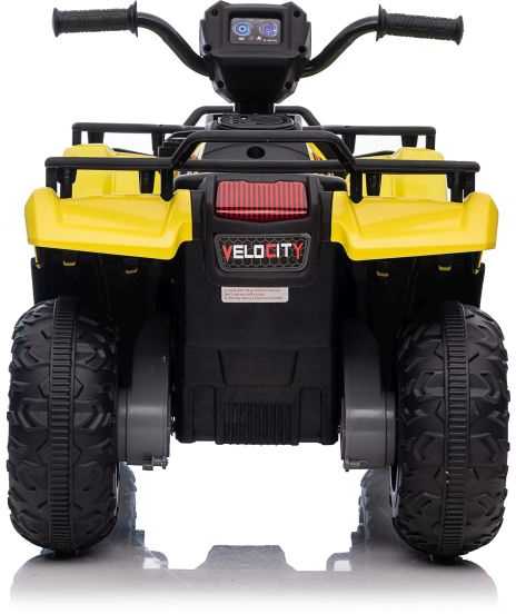 Lean Cars Elektrinis keturratis JC915 geltonos spalvos