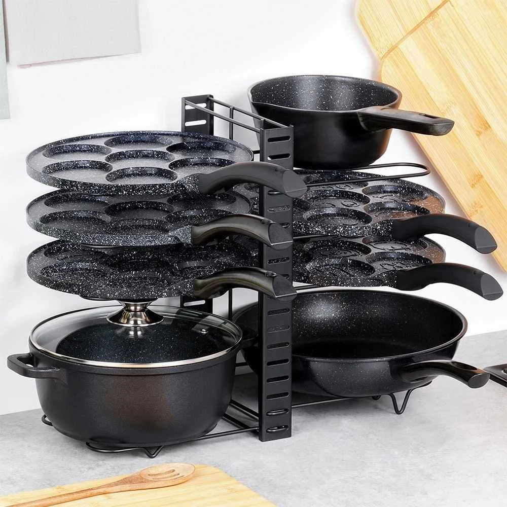 WMF Vilde metalinis juodas stovas 2 viename 47x21x38 cm