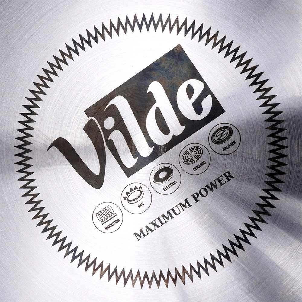 Vilde Virdulys su švilpuku plienas juoda 3 l