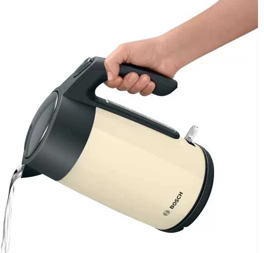 Elektrinis virdulys Bosch TWK7L467, kreminės spalvos