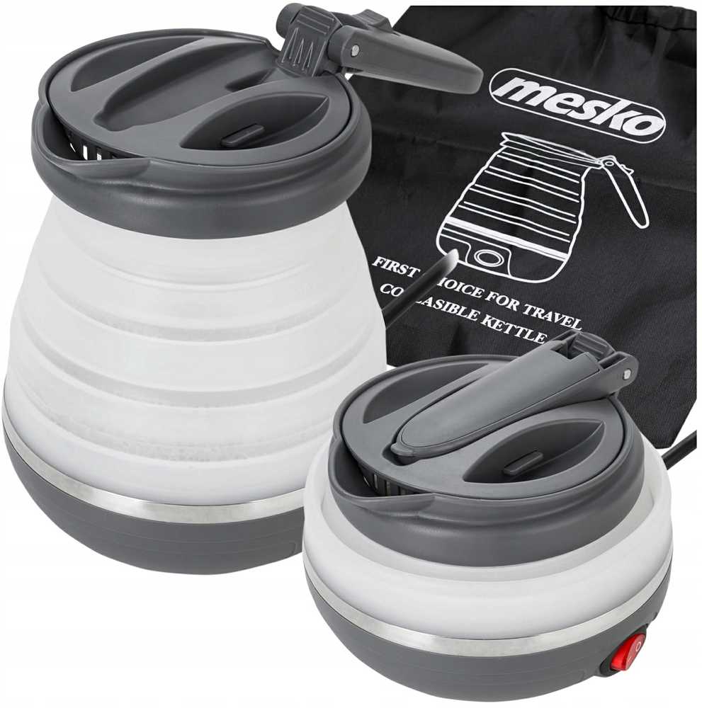 Virdulys Mesko MS 1375 Silicone travel virdulys 0.6L 750W
