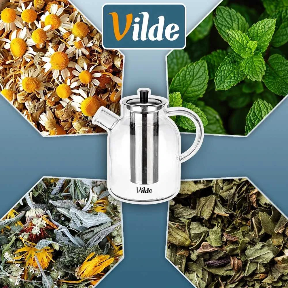 Virdulys su nerūdijančio plieno filtravimo sistema Vilde 1,5 l