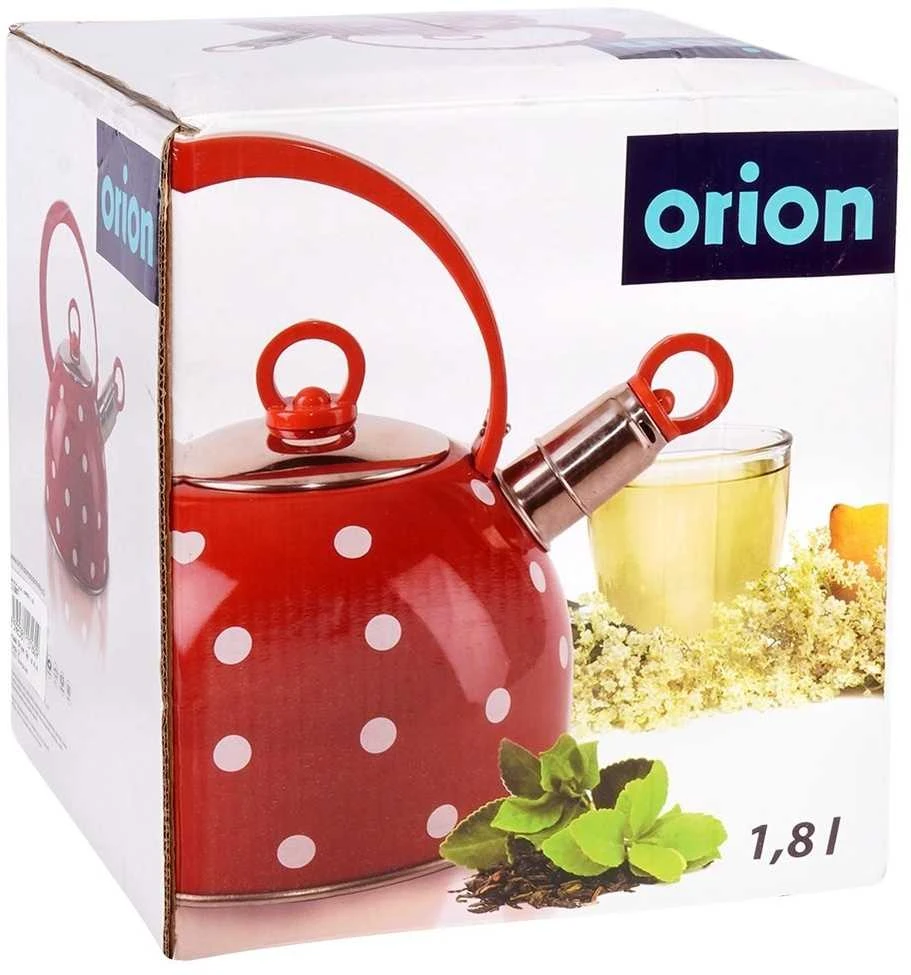 Orion Virdulys 1,5 L Raudonas su Žirneliais