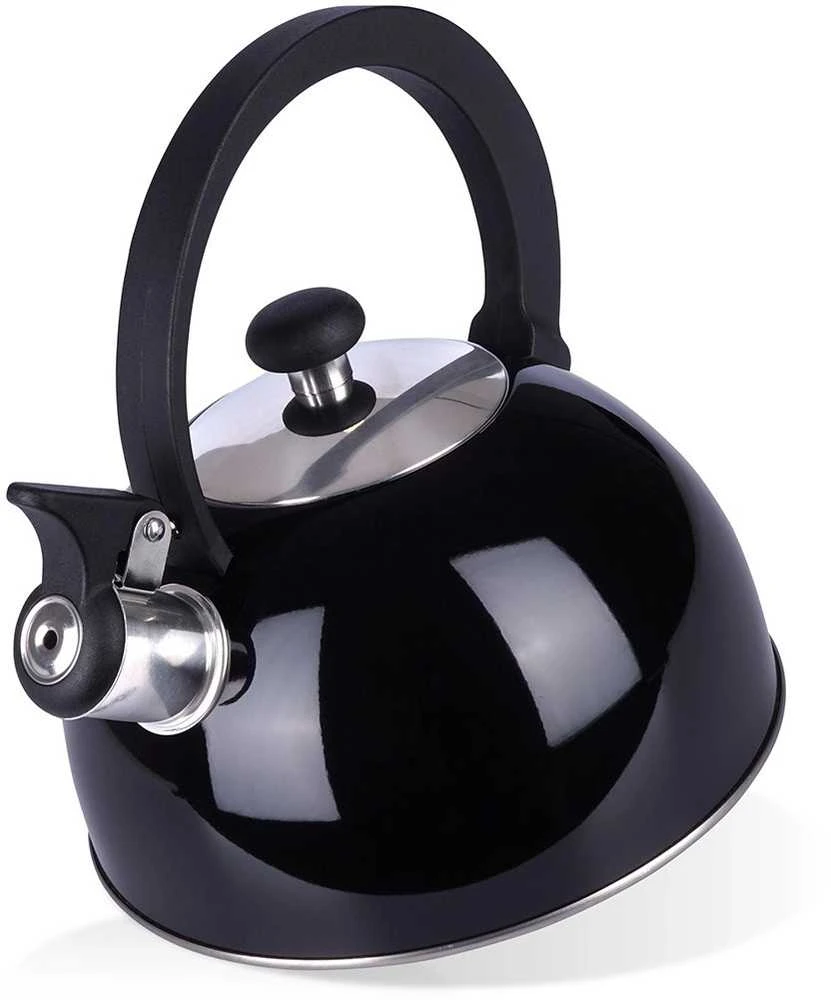 Orion Virdulys su švilpuku 1,5 L plieno juodas
