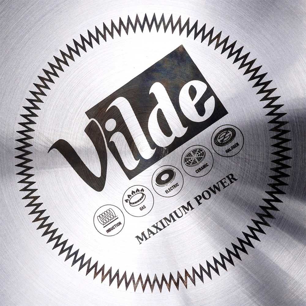 Vilde Virdulys su švilpuku plienas juoda 2 l