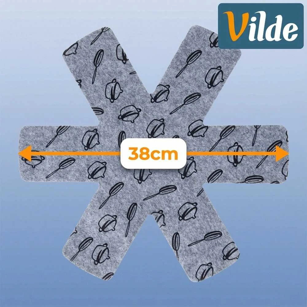Vilde Apsauginės įdėklai puodams 38 cm 3 vnt.