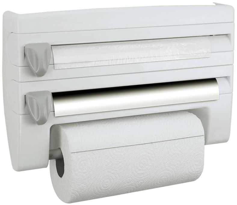 4in1 kitchen organizer for foil and paper