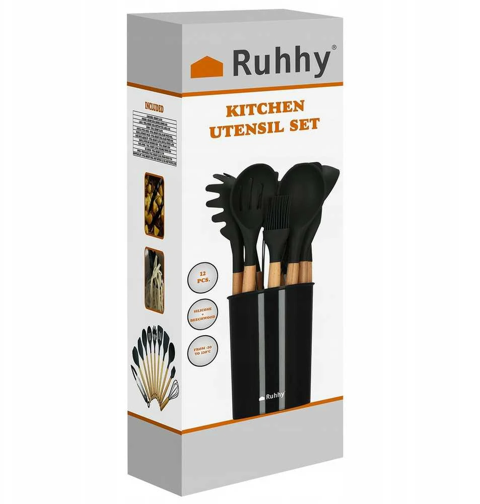 Ruhhy Virtuvės reikmenys - rinkinyje 12 vnt. Ruhy 21804