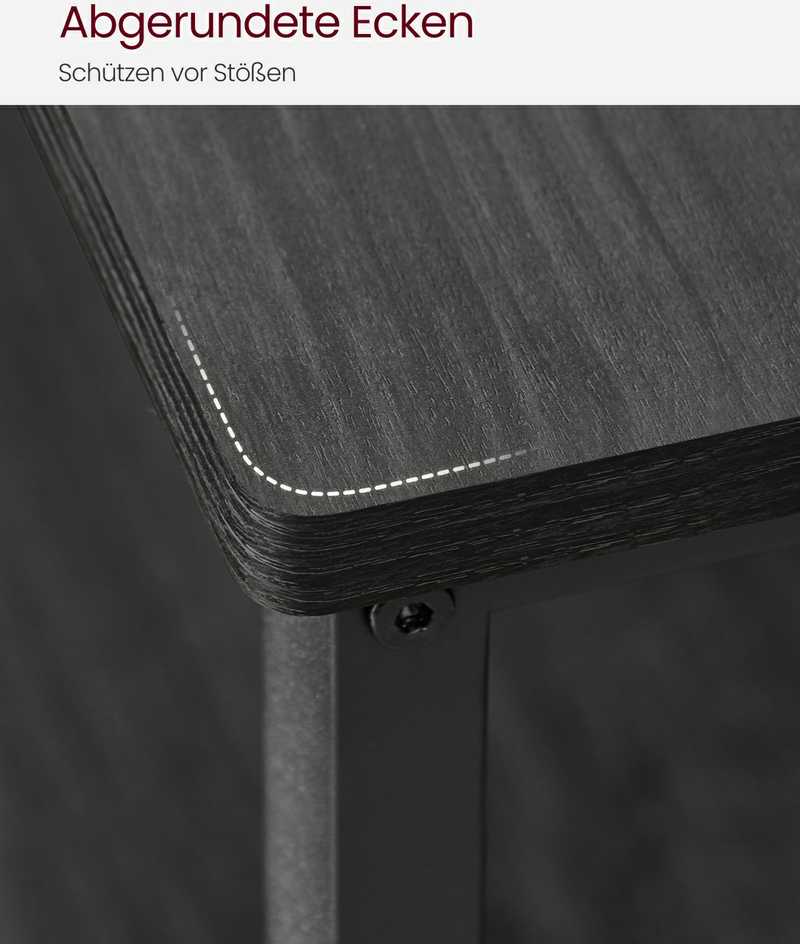 Songmics Virtuvinė lentyna su plieniniu rėmu 60x120x90 cm