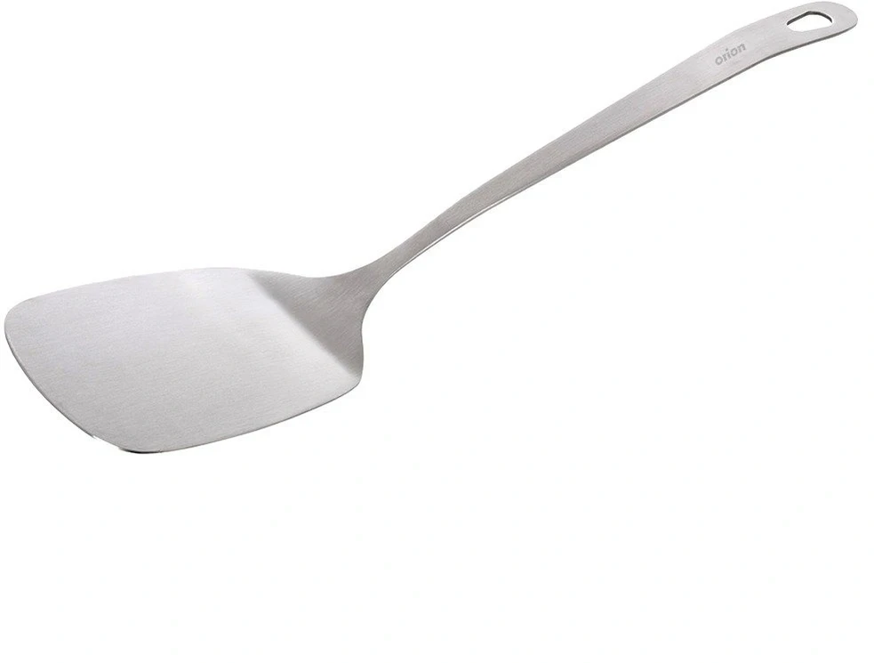 Virtuvinė mentelė iš nerūdijančiojo plieno, sidabrinė, 32 cm