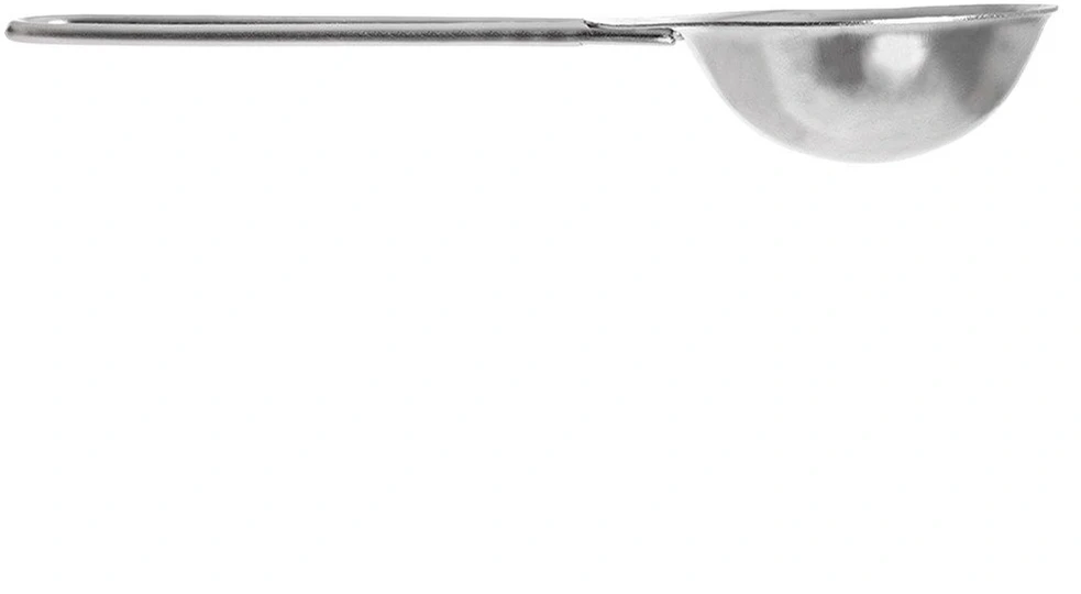 Virtuvinės svarstyklės Virtuvinių matavimo šaukštelių rinkinys, nerūdijančiojo plieno, sidabrinis, 11–13 cm, 4 vnt.