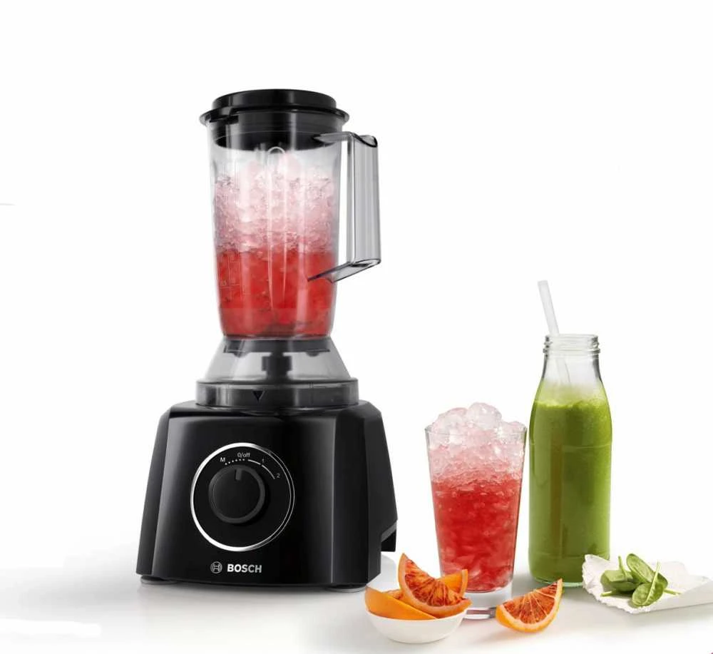 Virtuvinis kombainas Bosch | Food processor | MCM3201B | 800 W | Greičių skaičius 2 | Bowl capacity 2,3 L | Ice crushing | Maišytuvas | Juodas