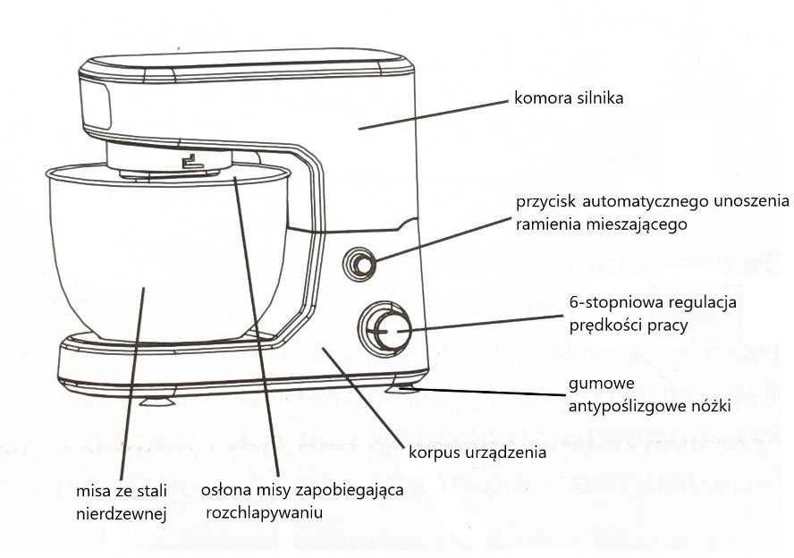 Virtuvinis kombainas MAESTRO MR-560