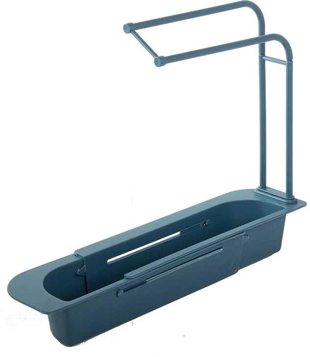 Virtuvinis stovas kriauklei, reguliuojamas, žalias, 50x27x8,5 cm