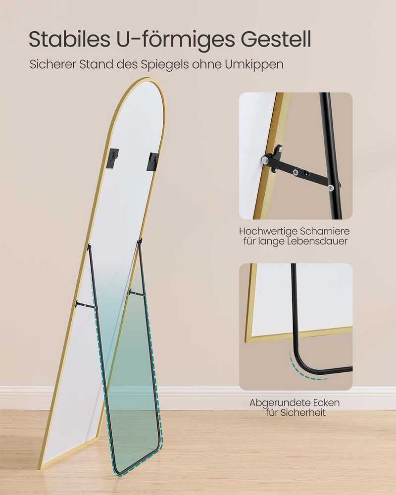 Songmics Viso kūno veidrodis 160x50 cm
