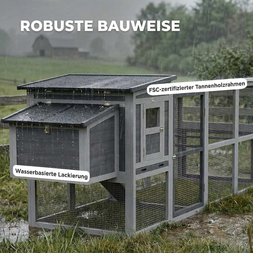 Vištidė 264x82x89 cm