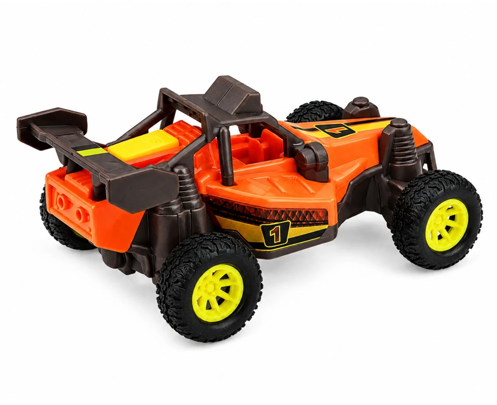 Lean Toys Visureigių bagių rinkinys su šviesos ir garso efektais, 2 vnt., 14 cm