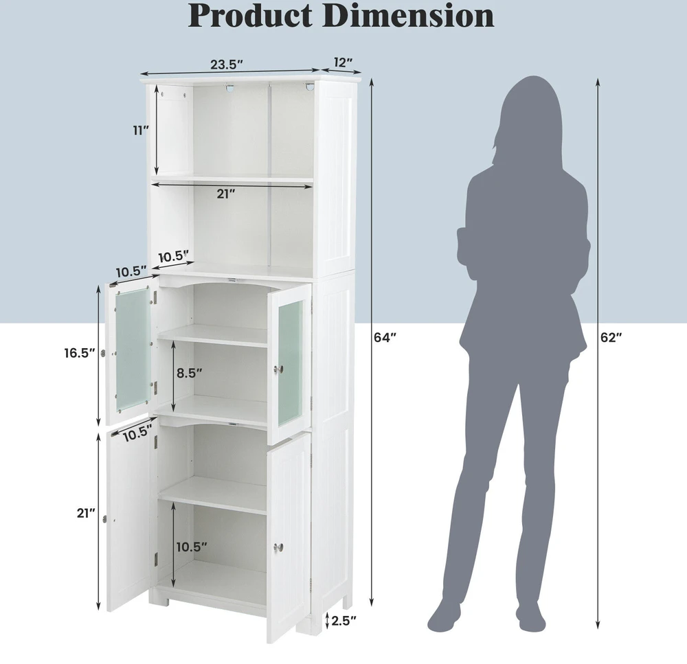 Vonios spintelė 163 cm