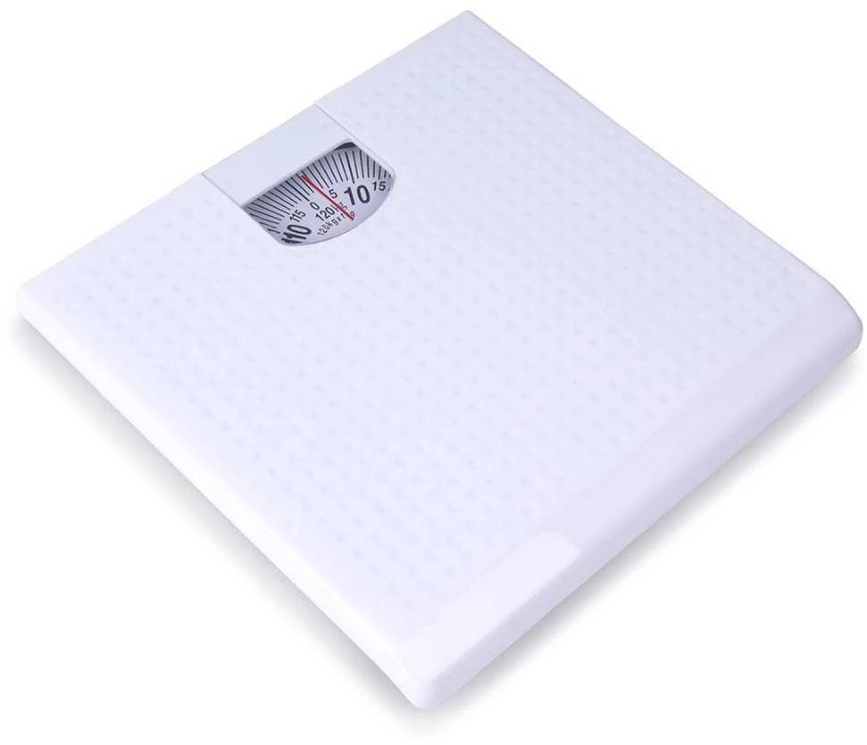 Orion vonios svarstyklės mechaninės 120 kg balta
