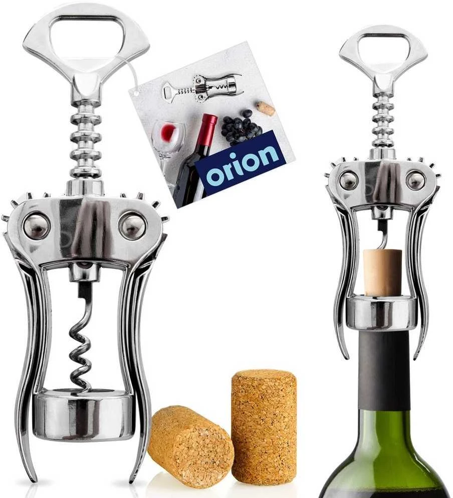 Orion Vyno butelių atidarytuvas LUXY 19 cm Metalinis