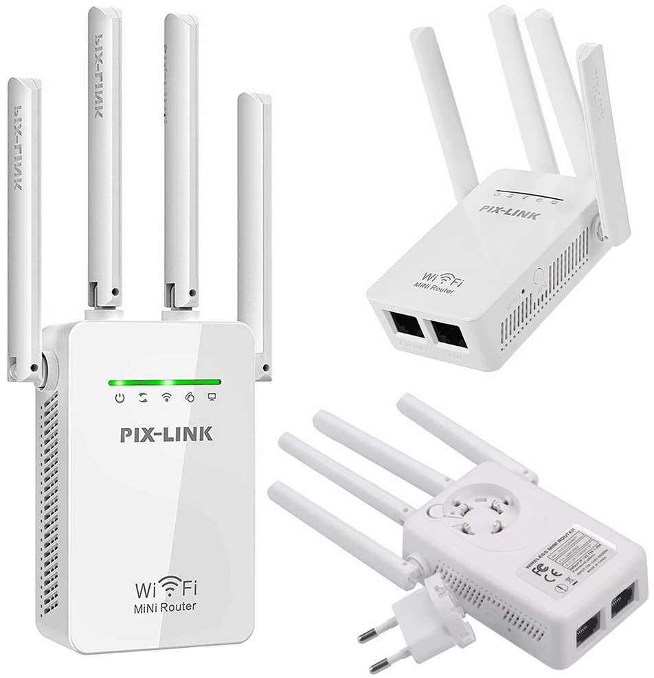 Maršrutizatorius WiFi signalo stiprintuvas 300 Mb/s su WPS